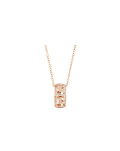 Versace Greca Pendant Rose Gold