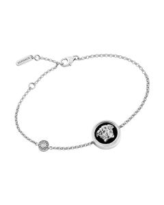 Versace Medusa First Bracelet , White Gold With Diamond