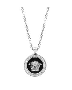 Versace Medusa Pendant White Gold 