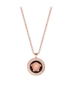 Versace Medusa Pendant Rose Gold With Diamond 0.303