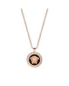 Versace Medusa Pendant Rose Gold With Diamond 