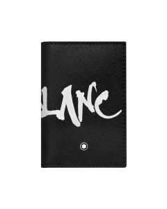 Montblanc Sartorial Calligraphy Business Card Holder Black
