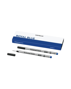 Montblanc 2 Rollerball Refills Medium, Royal Blue