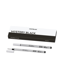 Montblanc 2 Fineliner Refills Medium, Mystery Black