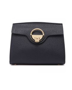 Cerruti 1881 shoulder bag for women black leather 