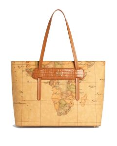 Alviero Martini Geo Artemis shopping bag Brown