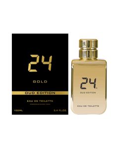 عطر توينتي فور غولد عود اودى تواليت 100 مل