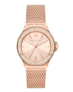 Michael Kors Lennox ladies watch steel rose gold