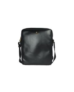 Cross Men Leather Black Messenger Bag 