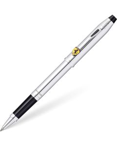 Cross Ferrari Polished Chrome Rollerball Pen 
