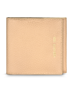 Cerruti 1881 small wallet for women with beige leather  