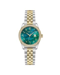 Cerruti 1881 BACCIO ladies watch steel gold - Green