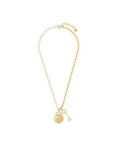 Saint Honore PONT DES ARTS necklace for women gold 