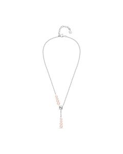 Saint Honore women necklace silver , Mother of pearl
