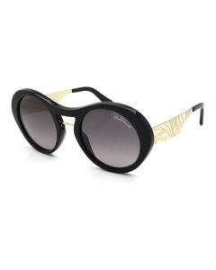 Roberto Cavalli Gray Gradient Round Sunglasses for Women 