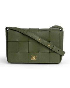 DICI Milano Ladies Leather Green Mini Handbag