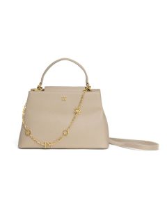 DICI Milano Cream ladies Medium Leather handbag
