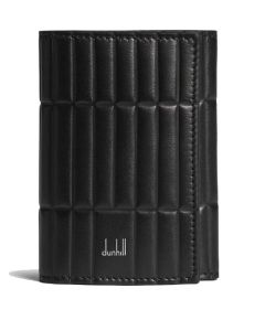 Dunhill Rollagas Key Case Black Leather 