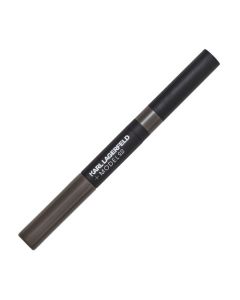 Karl Lagerfeld -Brows Fibre Brow Gel - Medium Dark