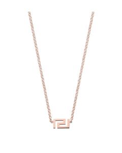 Versace Greca Necklace For Women , Rose Gold