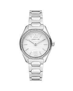 Cerruti 1881 Bretagna Watch For Women Silver With Crystal