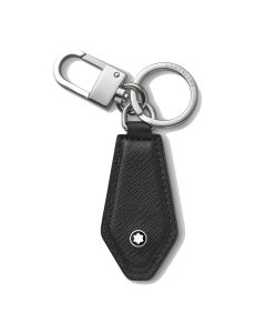 Montblanc Sartorial diamond shaped key fob black