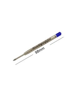 Montegrappa Ballpoint Refill Blue Broad And Medium Tips 