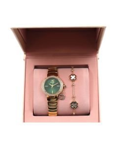 DICI Milano Women's Watch Set - Gold - Green