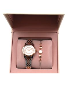 DICI Milano Women's Watch Set - Rose Gold and Silver 
