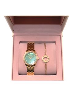 DICI Milano Women's Watch Set with green Dial 