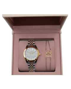 DICI Milano Women's Watch Set - Gold & Silver Bracelet