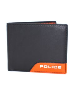 Police Black Leather Wallet - Stylish , Functional