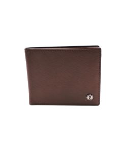 Police ZENX wallet for gent in brown leather 6cc