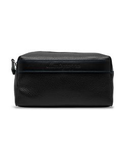 Montegrappa Leather Clutch Bag Black  