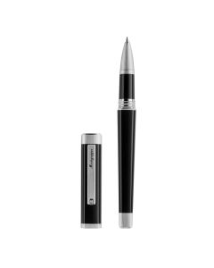 Montegrappa Quattro Rollerball pen, Palladium Black