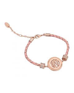 Just Cavalli Rose Fashion Leather Women Bracelet