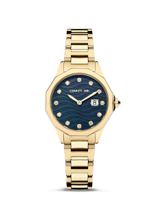 Cerruti 1881 JESINA watch for women steel gold 