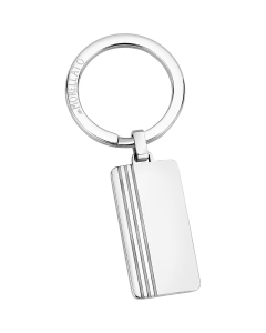 Morellato RECTANGULAR keychain for men silver 