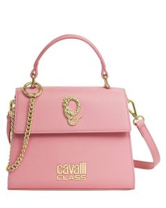 Roberto Cavalli Pink NOIRA Medium Leather handbag