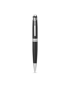 Police CLARENDON ballpoint pen for gent steel black