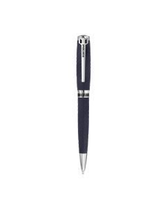 Police COOPER.2 ballpoint pen stainless steel dark blue