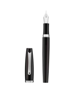 Montegrappa Manager Black Medium Fountain Pen 