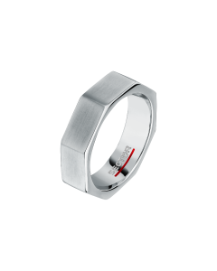 Sector ROW MATT ring for men steel silver size 21