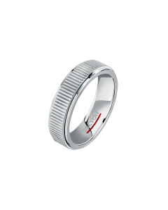 Sector ROW ring for men steel silver size 25