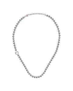 Sector Energy Necklace For Men Stainless Steel , Silver