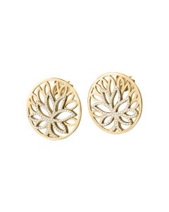 Morellato Loto Earring For Women Steel Gold