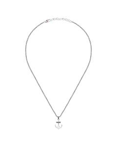 Sector Premium Necklace For Men Stainless Steel , Silver