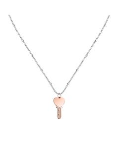 Morellato Mascotte Necklace For Women Silver, Rose Gold