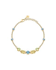 Morellato COLORI women bracelet steel gold with crystal