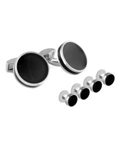 RT Ice Tablet Cufflink , Black 